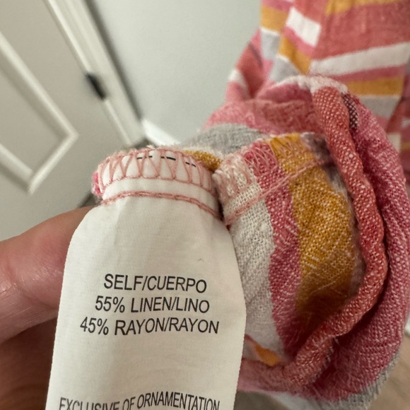 My Michelle Pink and Yellow Dress - Picture 8 of 8